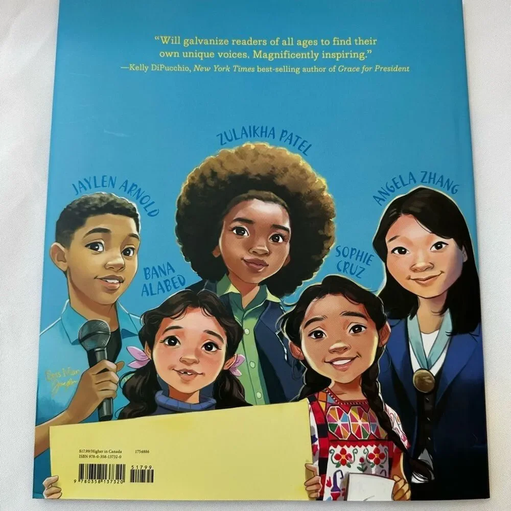 RiGHT NOW! Real Kids Speaking up for Change Book for Children Hardcover Like New